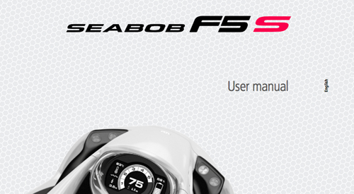 Seabob F5/F5S User Manual